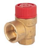 Запобіжний клапан 2,5 бар 1/2"x3/4" внутр. (підривний) Afriso MS