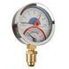 Термоманометр 0-6 бар 0-120&deg;C &Oslash;80 радіальний (клапан 1/2") SD1726