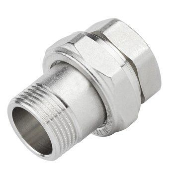 Згін-американка прямий латунний різьба 3/4" Icma 818