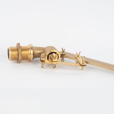 Поплавковий кран 1/2" Malgorani B4 латунний, для бака / ємності