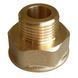 Переходник латунный резьба 3/4" внутр на 1/2" наружн Fado P04B