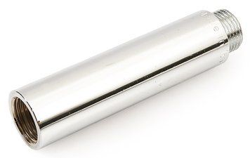 Подовжувач латунний довжина 25 мм різьба 1/2" GF хром