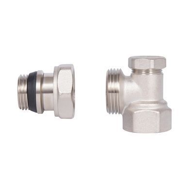 Кран радиаторный нижний угловой 1/2" (антипротечка) SD229