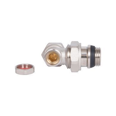 Кран радиаторный нижний угловой 1/2" (антипротечка) SD229