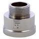 Переходник латунный резьба 3/4" внутр на 1/2" наружн Fado P04C хром