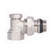 Кран радиаторный нижний угловой 1/2" (антипротечка) SD229