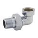 Згін-американка кутовий латунний 1/2" Fado SC11 хром