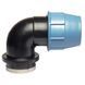 Колено 90&deg; для полиэтиленовой трубы 50х1 1/2" внутр Unidelta