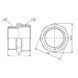 Ниппель переходной латунный 1 1/2"x1 1/4" SF359