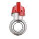 Кран кульовий 1/2" ЗЗ DN15 латунний (метелик) Forte SF606