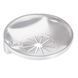 Розетка декоративна настінна хром для кранів та труб