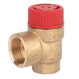 Предохранительный клапан 3,0 бар 1/2"x3/4" внутр. (подрывной) Afriso MS