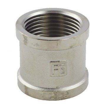 Муфта латунная резьба 1/2" Fado M01