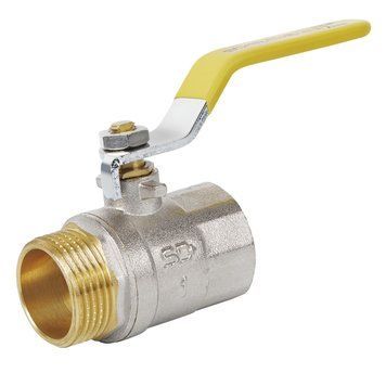 Кран кульовий для газу різьба ЗВ 1" DN25 SD605G
