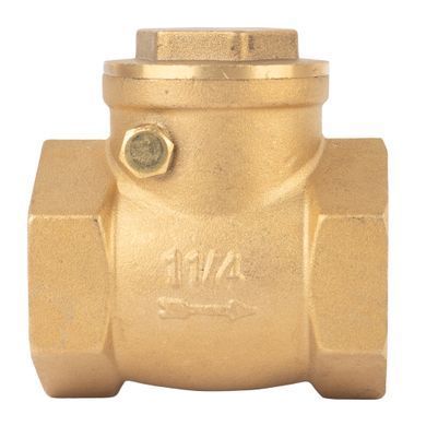 Зворотний клапан 1 1/4" (DN32) пелюстковий, латунний SD242
