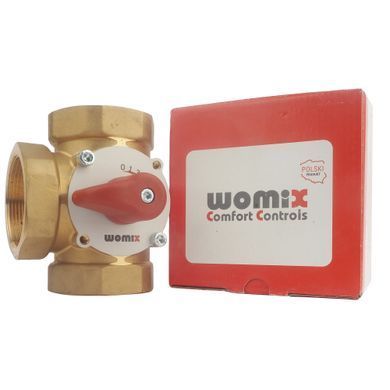 Триходовий поворотний клапан 1 1/2" (DN40) Womix