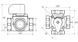 Триходовий поворотний клапан 1 1/2" (DN40) Womix