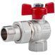 Кран кутовий з американкою 1/2" DN15 (метелик) Icma 361