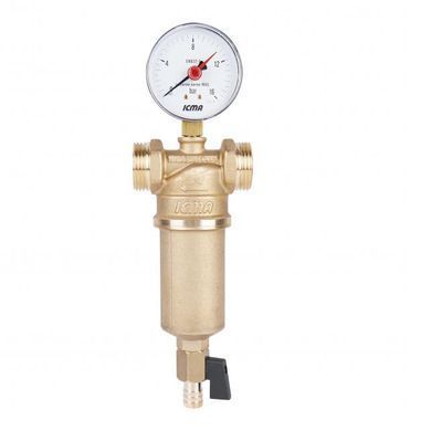 Самопромивний фільтр для води 1/2" Icma 750