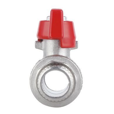 Кран кульовий 1/2" ВЗ DN15 латунний (метелик) Forte SF607