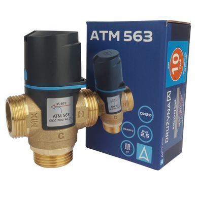 Термостатический смесительный клапан 35-60&deg;C DN20 1" Afriso ATM 563