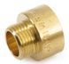 Перехідник латунний зовн/внутр 1"x1/2" General Fittings хром