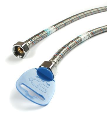 Гибкий шланг-подводка для воды 200 см 1/2" гайка-гайка Thermo Alliance