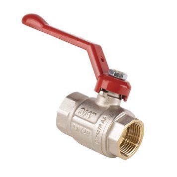Кран шаровой 3/4" ВВ DN20 латунный (ручка) Icma 350
