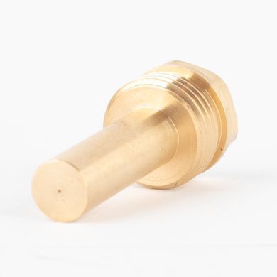 Латунная гильза &Oslash;8 L=50 1/2" (штуцер) для датчика температуры, термопары
