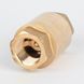 Обратный клапан 1/2" (DN15) Icma Mondial, для воды, латунный шток