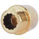 Удлинитель латунный длина 20 мм резьба 1/2" General Fittings