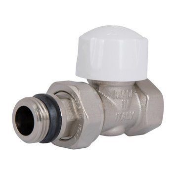 Кран радіаторний прямий 3/4" під термоголовку M30x1,5 Icma 765