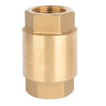 Обратный клапан 3/4" (DN20) Icma Mondial, для воды, латунный шток