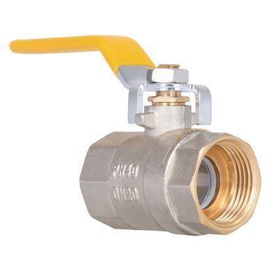 Кран газовый 3/4" ВВ DN20 латунный (ручка) SD600G