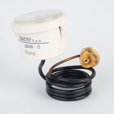 Манометр 0-4 бар &Oslash;37 (виносний капіляр 0.6м) 1/4" Sime круглий