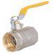 Кран газовый 3/4" ВВ DN20 латунный (ручка) SD600G