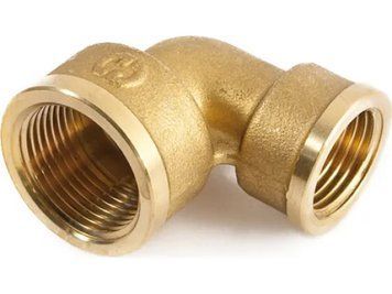 Кут перехідний латунний 3/4"x1/2" внутр General Fittings