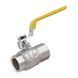 Кран газовый 1/2" ВВ DN15 латунный (ручка) SF600G