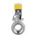Кран газовый 1/2" ВВ DN15 латунный (ручка) SF600G