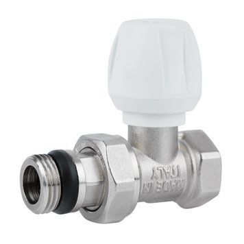 Кран радіаторний ручний прямий верхній 1/2" Icma 813+940