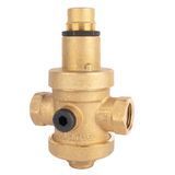 Редуктор давления воды 1/2" (0,5-6 бар) усиленный Malgorani Eurobrass 143