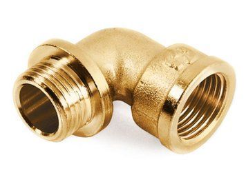 Кут латунний зі стопором 1 1/2" зовн/внутр General Fittings