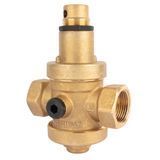 Редуктор давления воды 3/4" (0,5-6 бар) усиленный Malgorani Eurobrass 143
