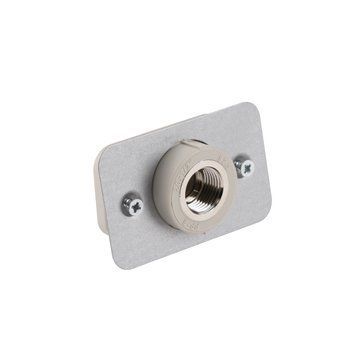 Угол полипропиленовый 90&deg; с креплением под гипсокартон 20x1/2" TA