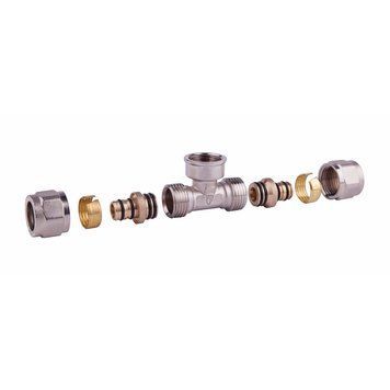 Трійник обтискний 16x1/2" внутрішня SF177