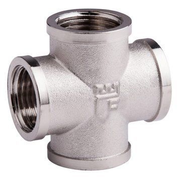 Крестовина латунная резьба внутренняя 1/2" SF354