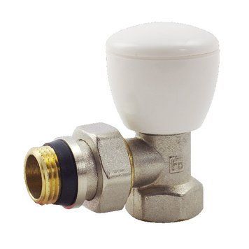Кран радіаторний ручний кутовий верхній 1/2" Fado RN