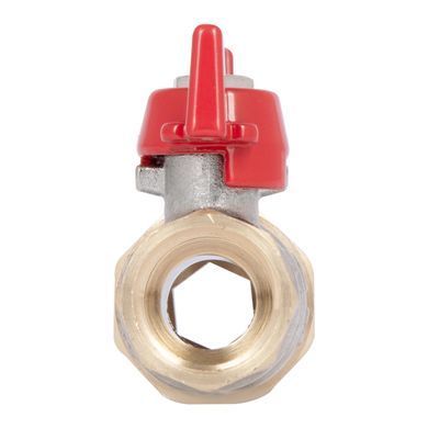 Кран прямой с американкой 1/2" DN15 усиленный (бабочка) SD220N