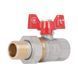 Кран прямой с американкой 1/2" DN15 усиленный (бабочка) SD220N