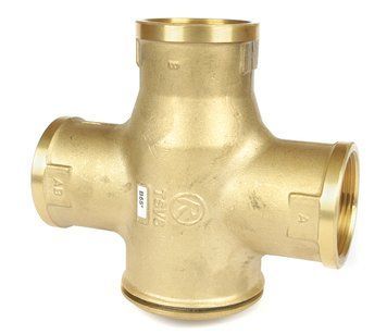 Трехходовой клапан для твердотопливного котла 65&deg;С 1 1/2" Regulus TSV 6B